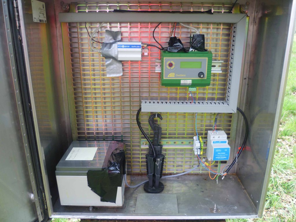 Piézomètre - centrale de mesure